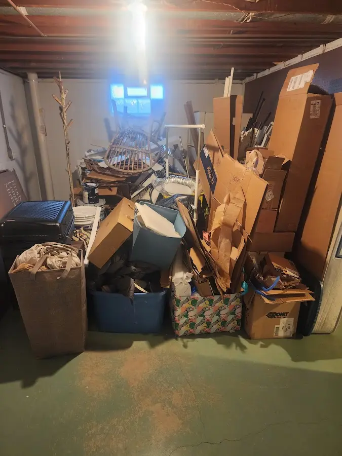 Roll-off dumpster container at job site for Construction Dumpster Rental in Bemiss